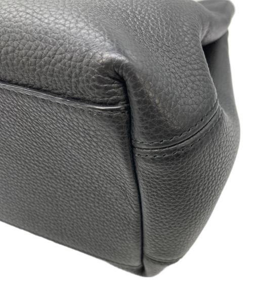 BALLY（バリー）BALLY (バリー) BOOM レザーハンドバッグ ブラックの古着・服飾アイテム