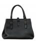 BALLY (バリー) BOOM レザーハンドバッグ ブラック：17000円