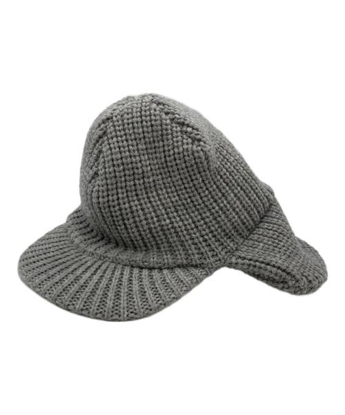 kijima takayuki（キジマタカユキ）kijima takayuki (キジマタカユキ) ニットキャップ グレー サイズ:FREEの古着・服飾アイテム