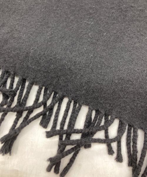 Burberry's（バーバリーズ）Burberry's (バーバリーズ) カシミヤマフラー ブラックの古着・服飾アイテム