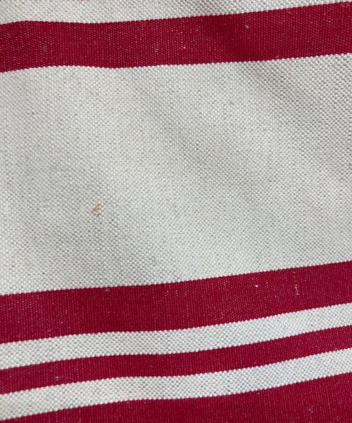 RALPH LAUREN（ラルフローレン）RALPH LAUREN (ラルフローレン) ワンショルダーバッグ レッド×ベージュの古着・服飾アイテム