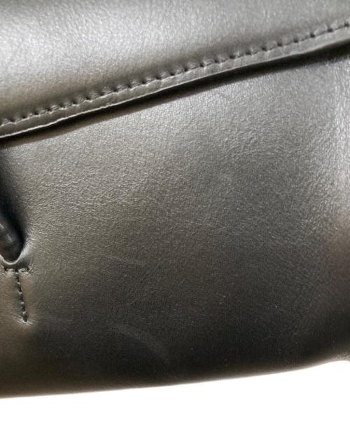 Ameri VINTAGE（アメリヴィンテージ）Ameri VINTAGE (アメリヴィンテージ) RECTANGLE LEATHER BAG ブラックの古着・服飾アイテム