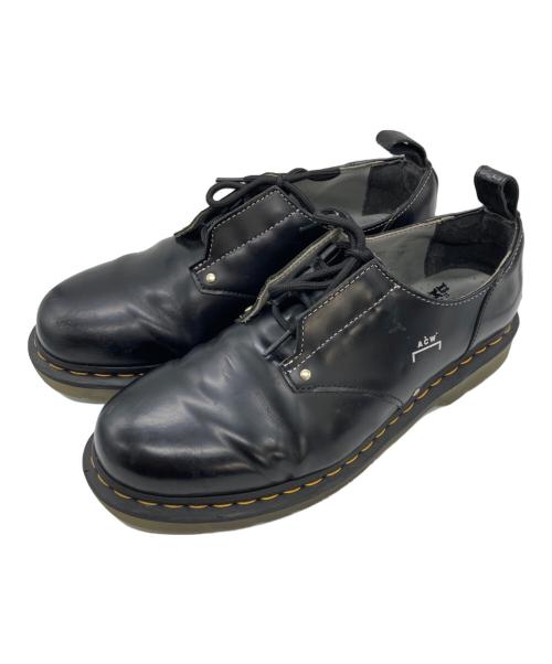 Dr.Martens（ドクターマーチン）Dr.Martens (ドクターマーチン) A-COLD-WALL (ア・コールド・ウォール) レザーシューズ ブラック サイズ:UK9の古着・服飾アイテム