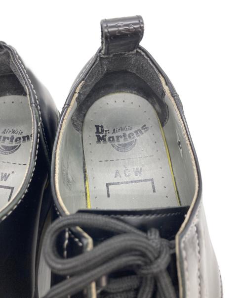 Dr.Martens（ドクターマーチン）Dr.Martens (ドクターマーチン) A-COLD-WALL (ア・コールド・ウォール) レザーシューズ ブラック サイズ:UK9の古着・服飾アイテム