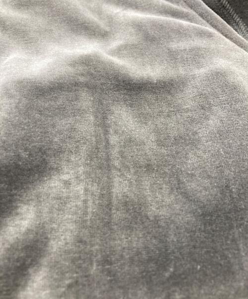NVRFRGT（ネヴァーフォーゲット）NVRFRGT (ネヴァーフォーゲット) VELOUR 3D TWISTED LOUNGE PANTS グレー サイズ:SIZE 2の古着・服飾アイテム