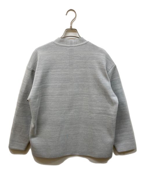 CFCL（シーエフシーエル）CFCL (シーエフシーエル) MILAN COLLARLESS DOUBLEBREASTED BOXY JACKET グレー サイズ:SIZE 3の古着・服飾アイテム