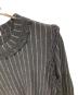 中古・古着 ROBE DE CHAMBRE COMME DES GARCONS (ローブドシャンブル コムデギャルソン) ストライプカットソー ブラック サイズ:実寸をご確認ください：5000円
