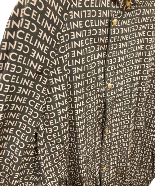 CELINE（セリーヌ）CELINE (セリーヌ) シルクノーカラージャケット ブラウン サイズ:SIZE 34の古着・服飾アイテム