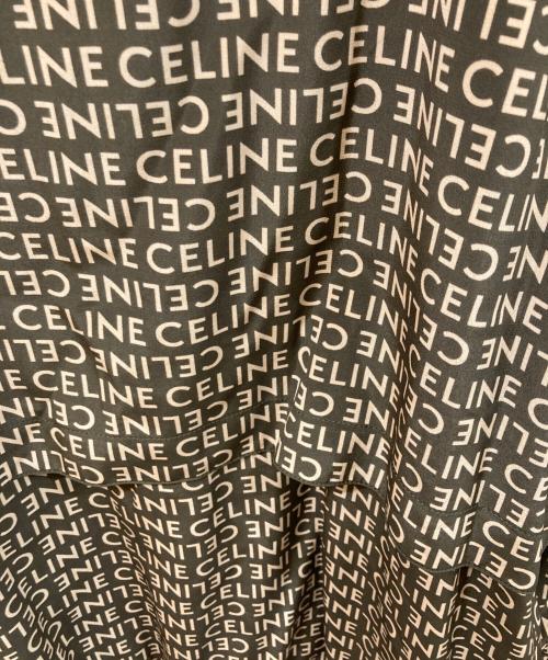CELINE（セリーヌ）CELINE (セリーヌ) シルクノーカラージャケット ブラウン サイズ:SIZE 34の古着・服飾アイテム