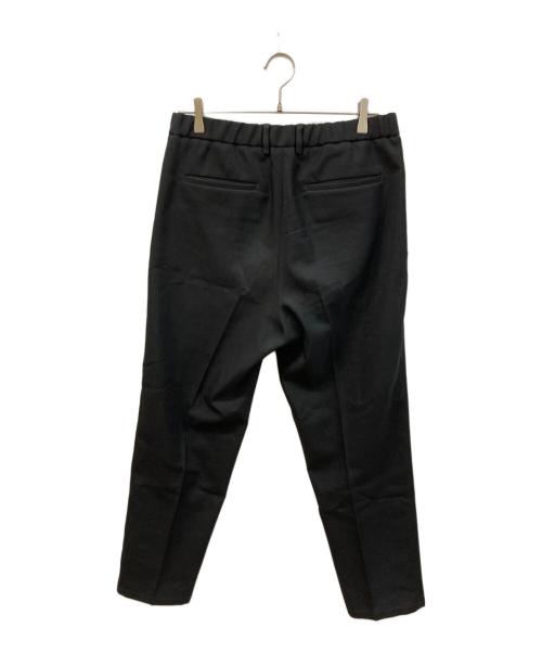 JIL SANDER（ジルサンダー）JIL SANDER (ジルサンダー) ウール ギャバジン テーパードパンツ ブラック サイズ:	SIZE 46の古着・服飾アイテム