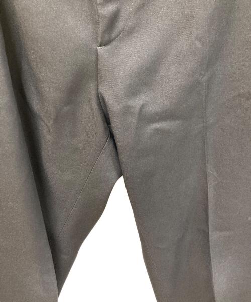 JIL SANDER（ジルサンダー）JIL SANDER (ジルサンダー) ウール ギャバジン テーパードパンツ ブラック サイズ:	SIZE 46の古着・服飾アイテム