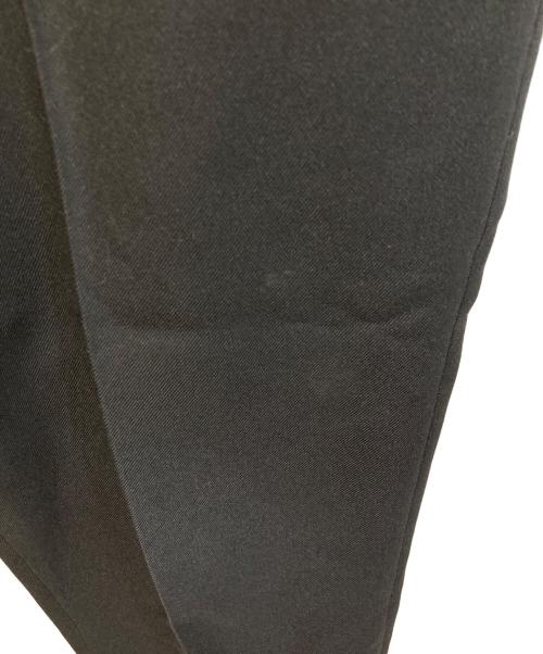 JIL SANDER（ジルサンダー）JIL SANDER (ジルサンダー) ウール ギャバジン テーパードパンツ ブラック サイズ:	SIZE 46の古着・服飾アイテム