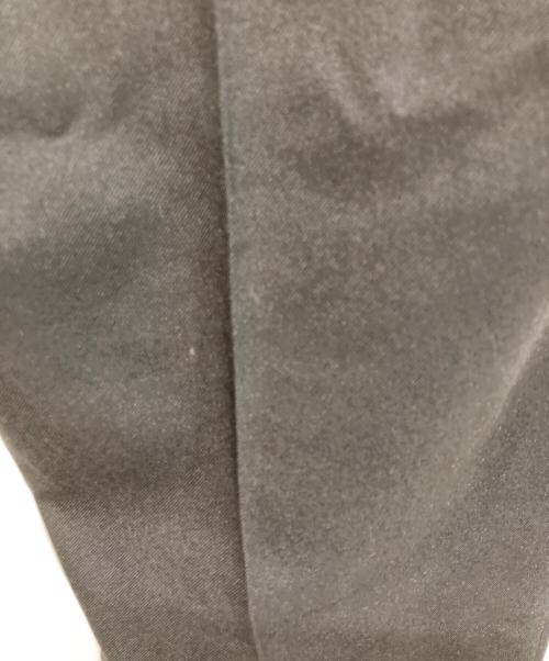 JIL SANDER（ジルサンダー）JIL SANDER (ジルサンダー) ウール ギャバジン テーパードパンツ ブラック サイズ:	SIZE 46の古着・服飾アイテム