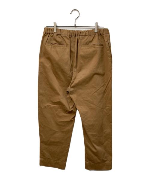 JIL SANDER（ジルサンダー）JIL SANDER (ジルサンダー) パンツ Tailored Cotton Trousers ブラウン サイズ:	SIZE 48の古着・服飾アイテム