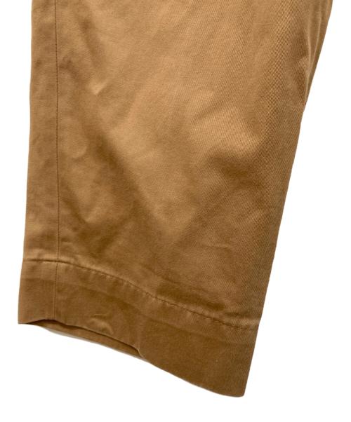 JIL SANDER（ジルサンダー）JIL SANDER (ジルサンダー) パンツ Tailored Cotton Trousers ブラウン サイズ:	SIZE 48の古着・服飾アイテム