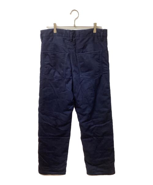 JIL SANDER+（ジルサンダープラス）JIL SANDER+ (ジルサンダープラス) 中綿デニムパンツ ネイビー サイズ:	SIZE 29の古着・服飾アイテム