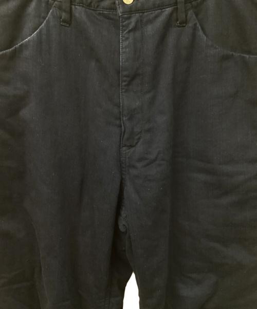 JIL SANDER+（ジルサンダープラス）JIL SANDER+ (ジルサンダープラス) 中綿デニムパンツ ネイビー サイズ:	SIZE 29の古着・服飾アイテム