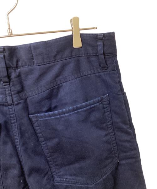JIL SANDER+（ジルサンダープラス）JIL SANDER+ (ジルサンダープラス) 中綿デニムパンツ ネイビー サイズ:	SIZE 29の古着・服飾アイテム