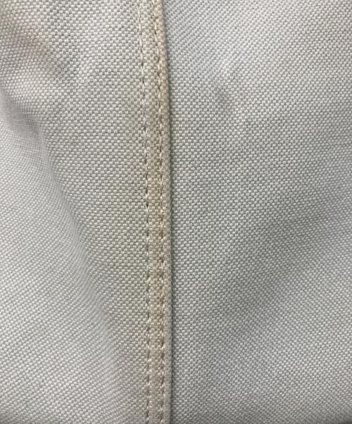 BALENCIAGA（バレンシアガ）BALENCIAGA (バレンシアガ) NAVY CABAS NEW M ネイビーカバ トートバッグ アイボリーの古着・服飾アイテム