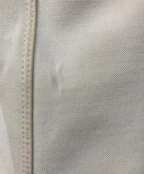 BALENCIAGA（バレンシアガ）BALENCIAGA (バレンシアガ) NAVY CABAS NEW M ネイビーカバ トートバッグ アイボリーの古着・服飾アイテム