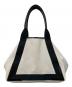 BALENCIAGA (バレンシアガ) NAVY CABAS NEW M ネイビーカバ トートバッグ アイボリー：20000円