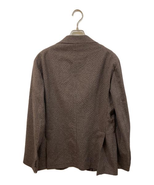TAGLIATORE（タリアトーレ）TAGLIATORE (タリアトーレ) DAKARダカール ストレッチウールトロピカル2Bジャケット グレー サイズ:SIZE 48の古着・服飾アイテム