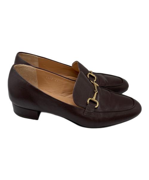 J&M DAVIDSON（ジェイ＆エム デヴィッドソン）J&M DAVIDSON (ジェイ＆エム デヴィッドソン) ホースビットローファー ブラウン サイズ:	SIZE 24cmの古着・服飾アイテム