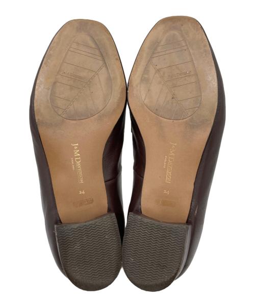 J&M DAVIDSON（ジェイ＆エム デヴィッドソン）J&M DAVIDSON (ジェイ＆エム デヴィッドソン) ホースビットローファー ブラウン サイズ:	SIZE 24cmの古着・服飾アイテム