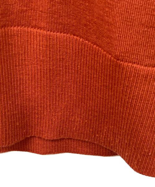 TORY BURCH（トリーバーチ）TORY BURCH (トリーバーチ) ロゴボタンカーディガン レッド サイズ:SIZE Mの古着・服飾アイテム