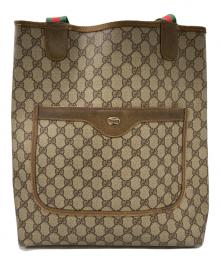 GUCCI（グッチ）の古着「GGスプリームトートバッグ」｜ベージュ