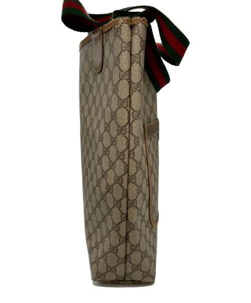 GUCCI（グッチ）GUCCI (グッチ) GGスプリームトートバッグ ベージュの古着・服飾アイテム