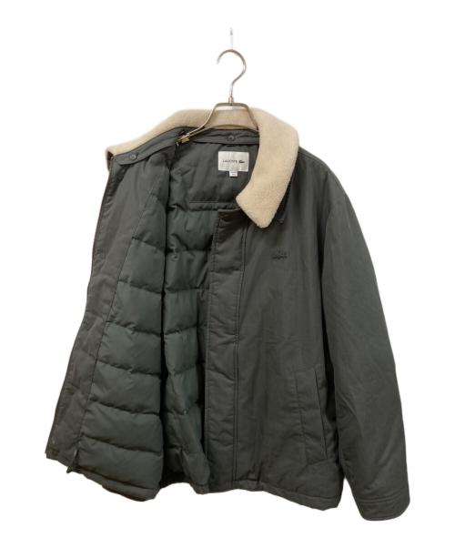 LACOSTE（ラコステ）LACOSTE (ラコステ) ダウンジャケット グリーン サイズ:	SIZE Lの古着・服飾アイテム