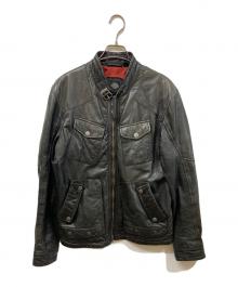HARLEY-DAVIDSON（ハーレーダビッドソン）の古着「レザージャケット」｜ブラック