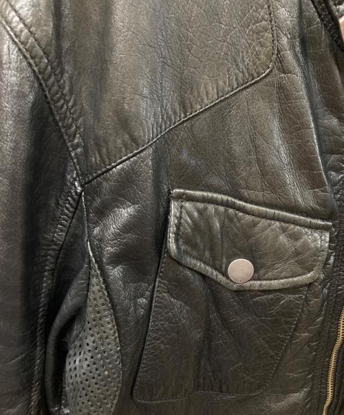HARLEY-DAVIDSON（ハーレーダビッドソン）HARLEY-DAVIDSON (ハーレーダビッドソン) レザージャケット ブラック サイズ:	SIZE Mの古着・服飾アイテム