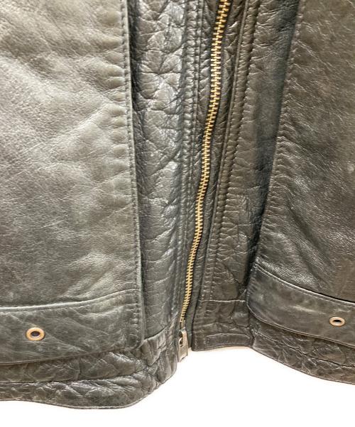HARLEY-DAVIDSON（ハーレーダビッドソン）HARLEY-DAVIDSON (ハーレーダビッドソン) レザージャケット ブラック サイズ:	SIZE Mの古着・服飾アイテム