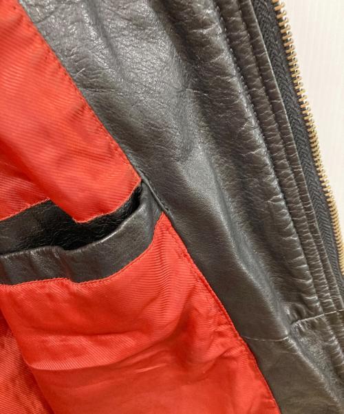 HARLEY-DAVIDSON（ハーレーダビッドソン）HARLEY-DAVIDSON (ハーレーダビッドソン) レザージャケット ブラック サイズ:	SIZE Mの古着・服飾アイテム