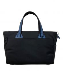 LANVIN en Bleu（ランバンオンブルー）の古着「ドロップ ドライビングトートバッグ」｜ネイビー