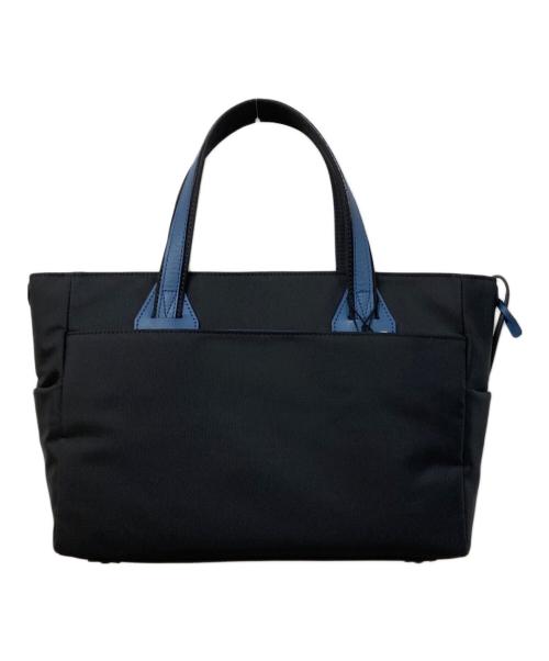 LANVIN en Bleu（ランバンオンブルー）LANVIN en Bleu (ランバンオンブルー) ドロップ ドライビングトートバッグ ネイビーの古着・服飾アイテム