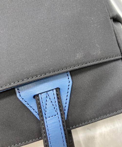 LANVIN en Bleu（ランバンオンブルー）LANVIN en Bleu (ランバンオンブルー) ドロップ ドライビングトートバッグ ネイビーの古着・服飾アイテム
