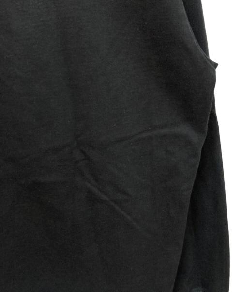STONE ISLAND（ストーンアイランド）STONE ISLAND (ストーンアイランド) ヘビーウェイトコットンクルーネックL/Sカットソー ブラック サイズ:	SIZE Mの古着・服飾アイテム