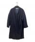 anuke（アンヌーク）の古着「Collarless Cocoon Coat」｜ネイビー