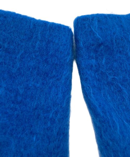 Spick and Span（スピック＆スパン）Spick and Span (スピック＆スパン) シャギーコクーンコート ブルー サイズ:実寸をご確認くださいの古着・服飾アイテム