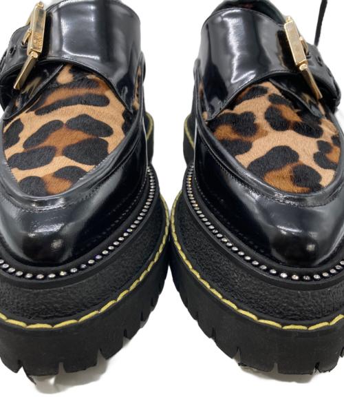 N°21（ヌメロヴェントゥーノ）N°21 (ヌメロヴェントゥーノ) レザーシューズ ブラック サイズ:	SIZE 38の古着・服飾アイテム