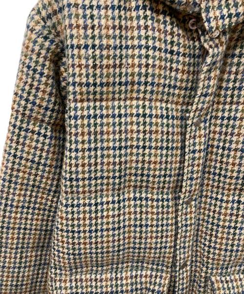 THE NORTHFACE PURPLELABEL（ザ・ノースフェイス パープルレーベル）THE NORTHFACE PURPLELABEL (ザ・ノースフェイス パープルレーベル) Harris Tweed (ハリスツイード) ダウンジャケット ベージュ サイズ:	SIZE Sの古着・服飾アイテム