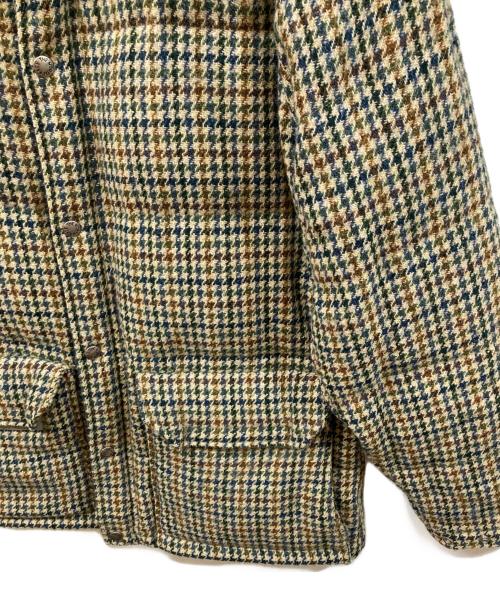 THE NORTHFACE PURPLELABEL（ザ・ノースフェイス パープルレーベル）THE NORTHFACE PURPLELABEL (ザ・ノースフェイス パープルレーベル) Harris Tweed (ハリスツイード) ダウンジャケット ベージュ サイズ:	SIZE Sの古着・服飾アイテム
