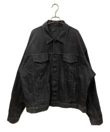 juha（ユハ）の古着「オーバーサイズデニムジャケット」｜ブラック