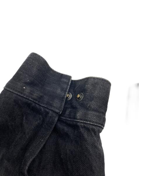 juha（ユハ）juha (ユハ) オーバーサイズデニムジャケット ブラック サイズ:	SIZE 2の古着・服飾アイテム
