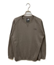 THE NORTH FACE（ザ ノース フェイス）の古着「ロングスリーブライトコンフォートクルー」｜ブラウン