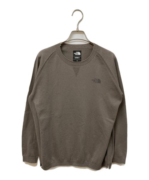 THE NORTH FACE（ザ ノース フェイス）THE NORTH FACE (ザ ノース フェイス) ロングスリーブライトコンフォートクルー ブラウン サイズ:SIZE Sの古着・服飾アイテム