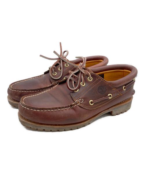 Timberland（ティンバーランド）Timberland (ティンバーランド) 3-EYE BOAT SHOE BURGUNDY ブラウン サイズ:SIZE 25.5cmの古着・服飾アイテム